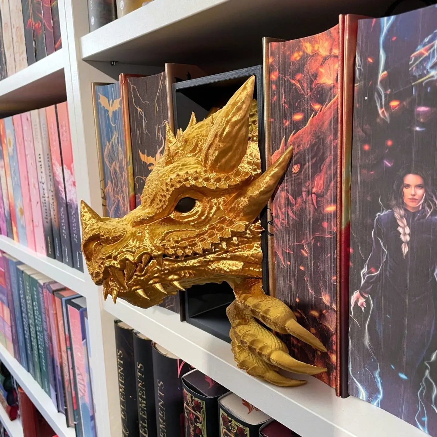 Draak 3D Book Nook Boekensteun
