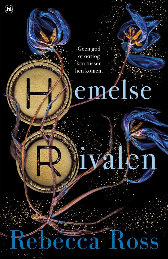 Afbeelding van het boek Hemelse Rivalen van Rebecca Ross. Verkrijgbaar bij Plotlijn. 