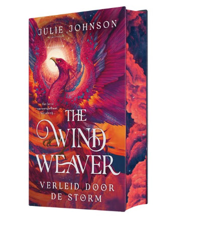 Luxe Slipcase The Wind Weaver: Verleid door de Storm. Romantasy. Fantasy. Boek Julie Johnson. Te bestellen bij Plotlijn. 