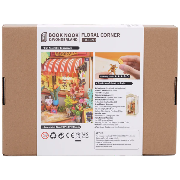 Book Nook "Floral Corner"