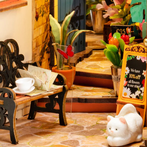 Book Nook "Floral Corner"