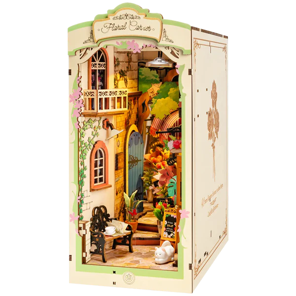 Book Nook "Floral Corner"