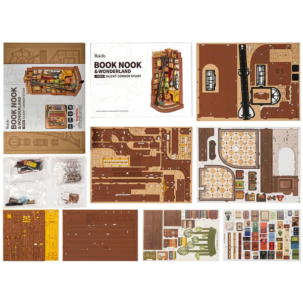 Book Nook: "Silent Corner Study"